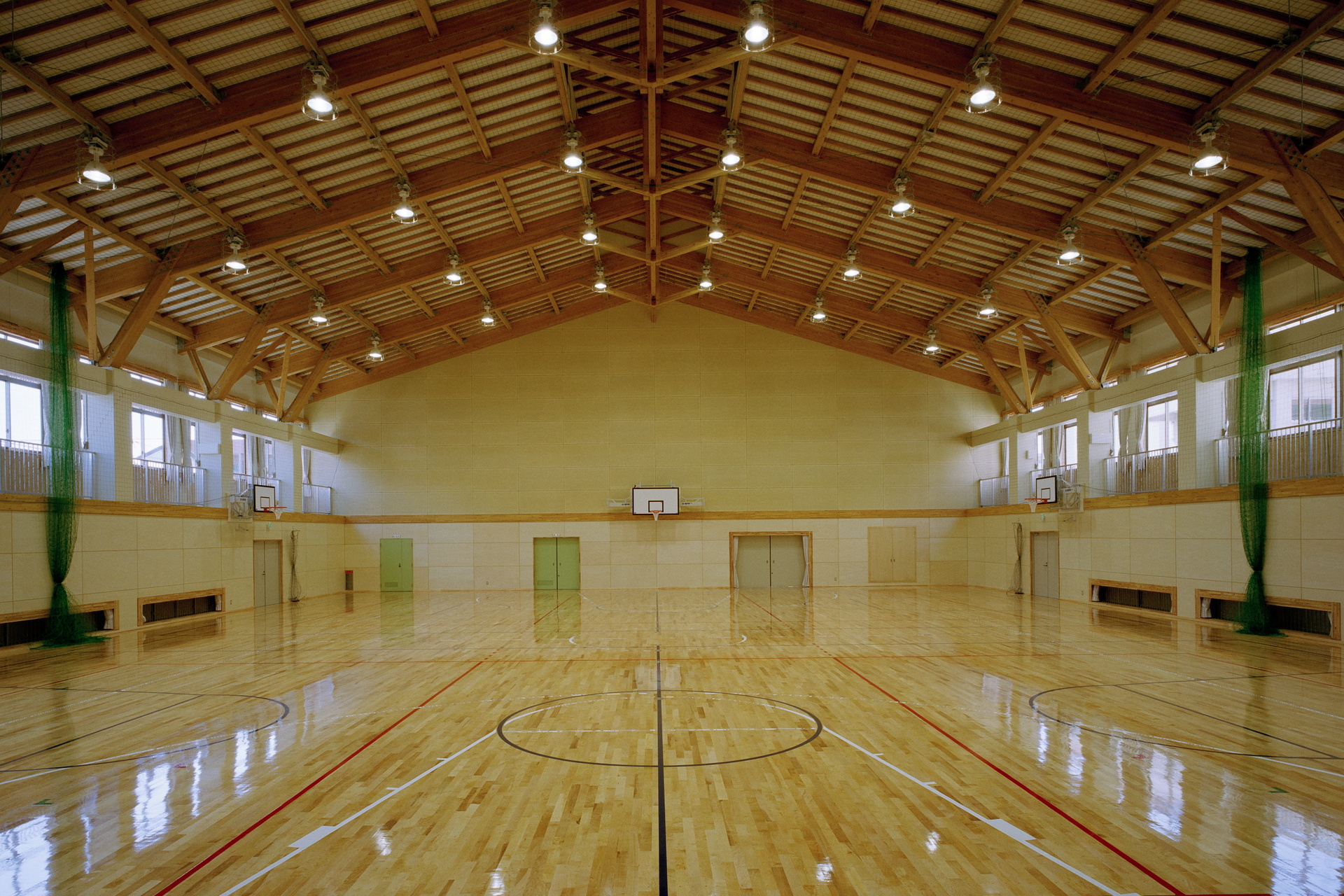 佐波小学校 体育館（集成材）5